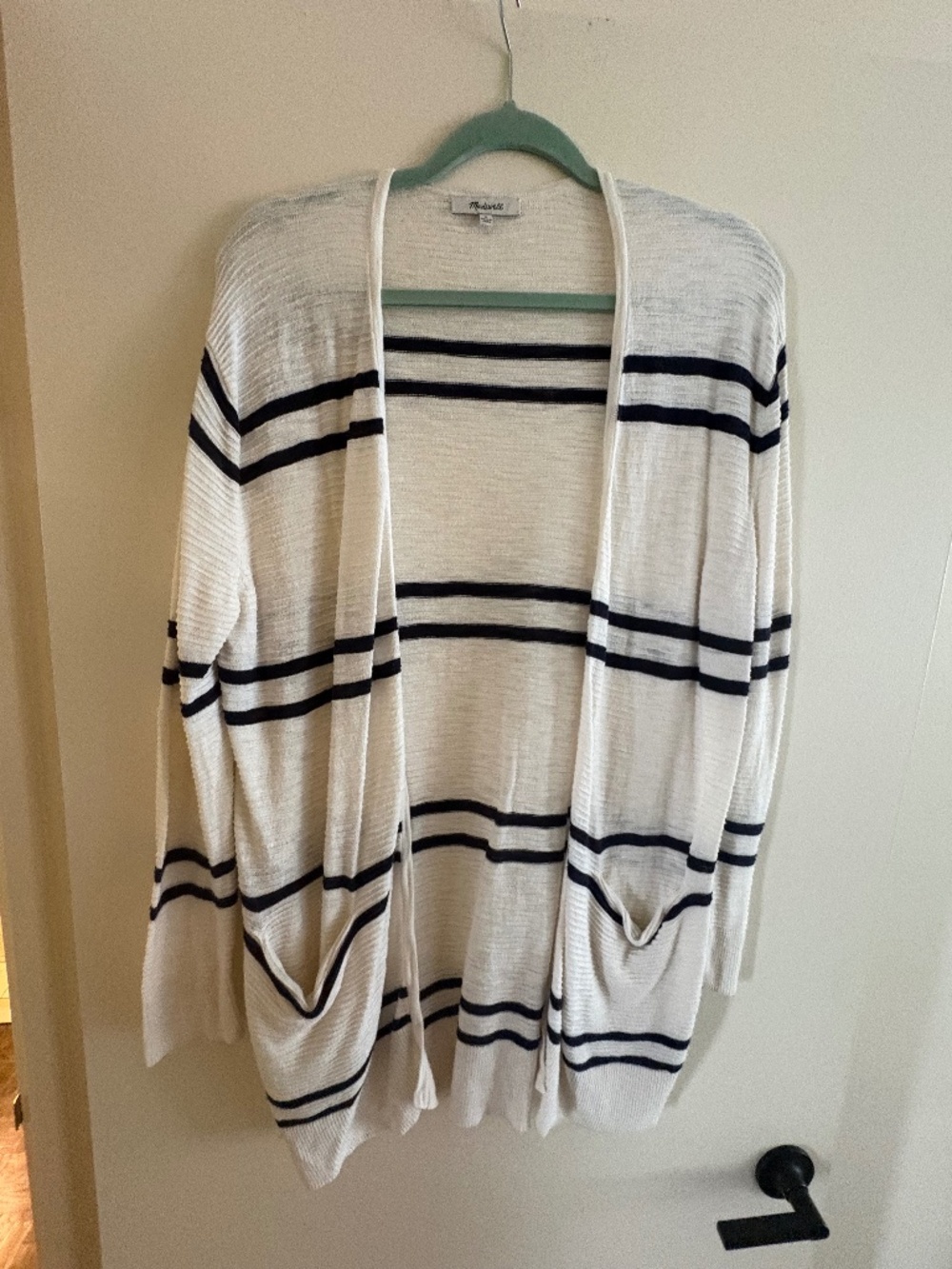Madewell Striped Cardigan